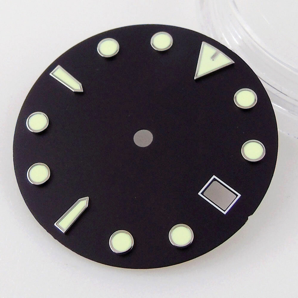 29mm watch dial fit for NH35 Automatic movement date window 3 or 4 o’clcok crown
