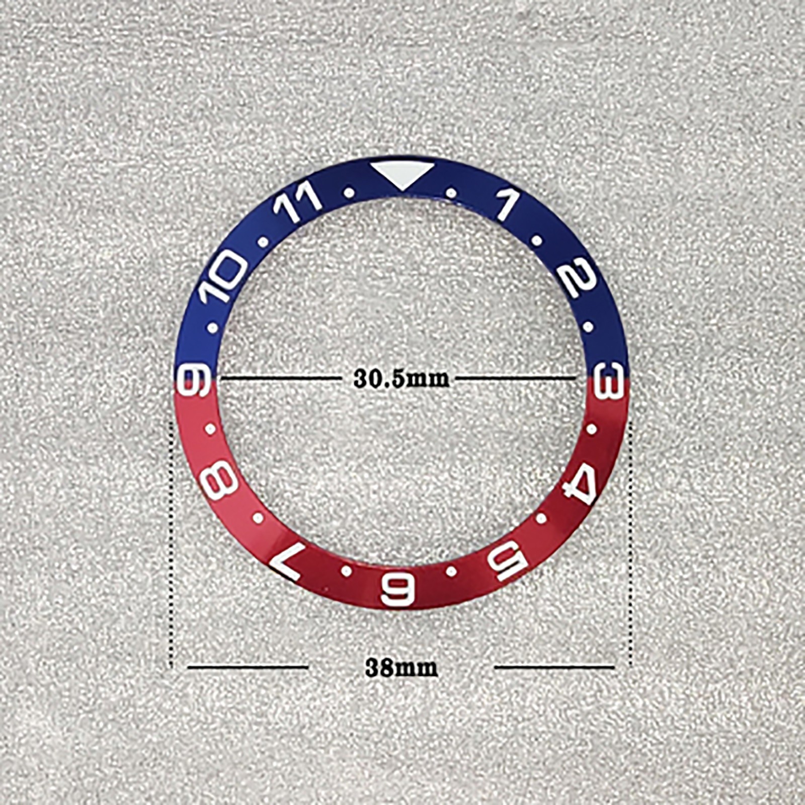 Watch Ceramic Ring Outer Diameter 38MM Inner Diameter 30.5MM for 40MM Watch Case