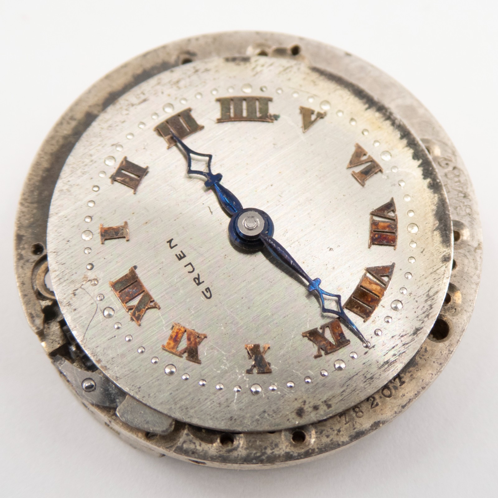 Gruen 22 x 5.2 mm 17-Jewel Antique Pocket Watch Movement
