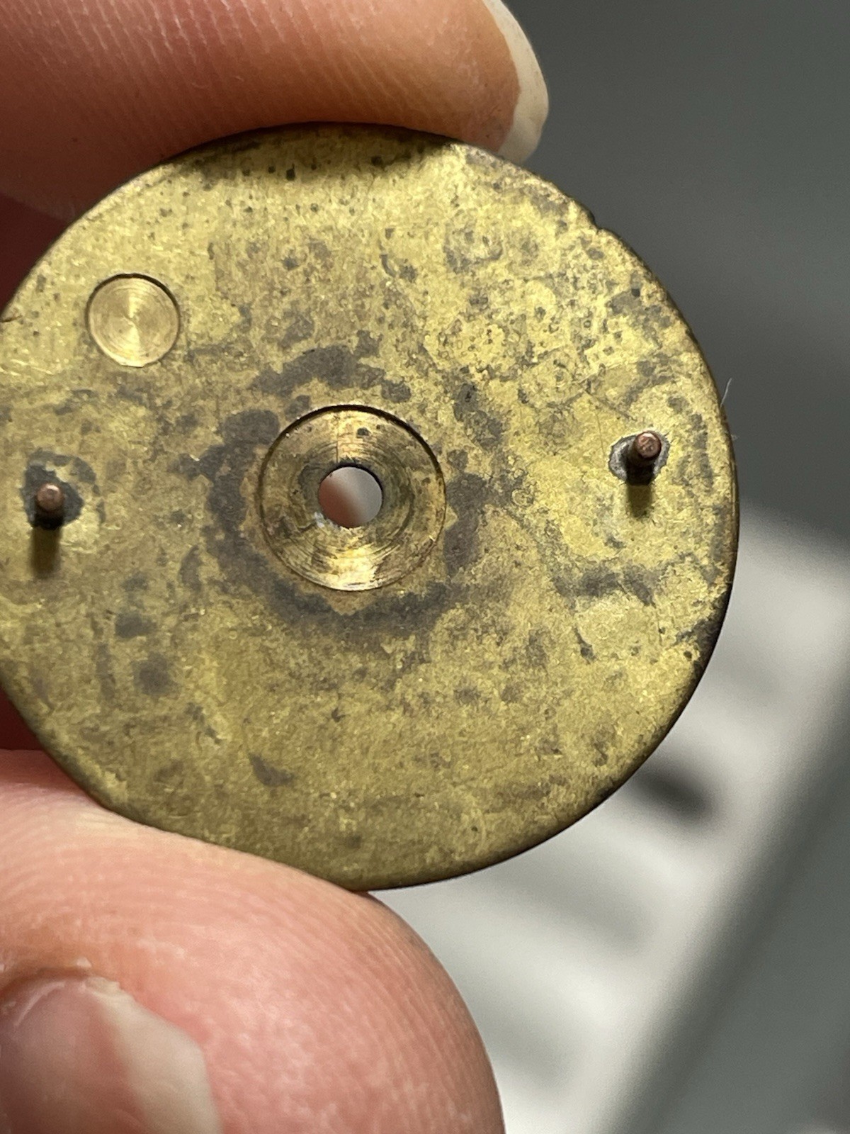 WWII‑Era Military Style Swiss Watch Dial 24mm for FHF 30/32 Movement