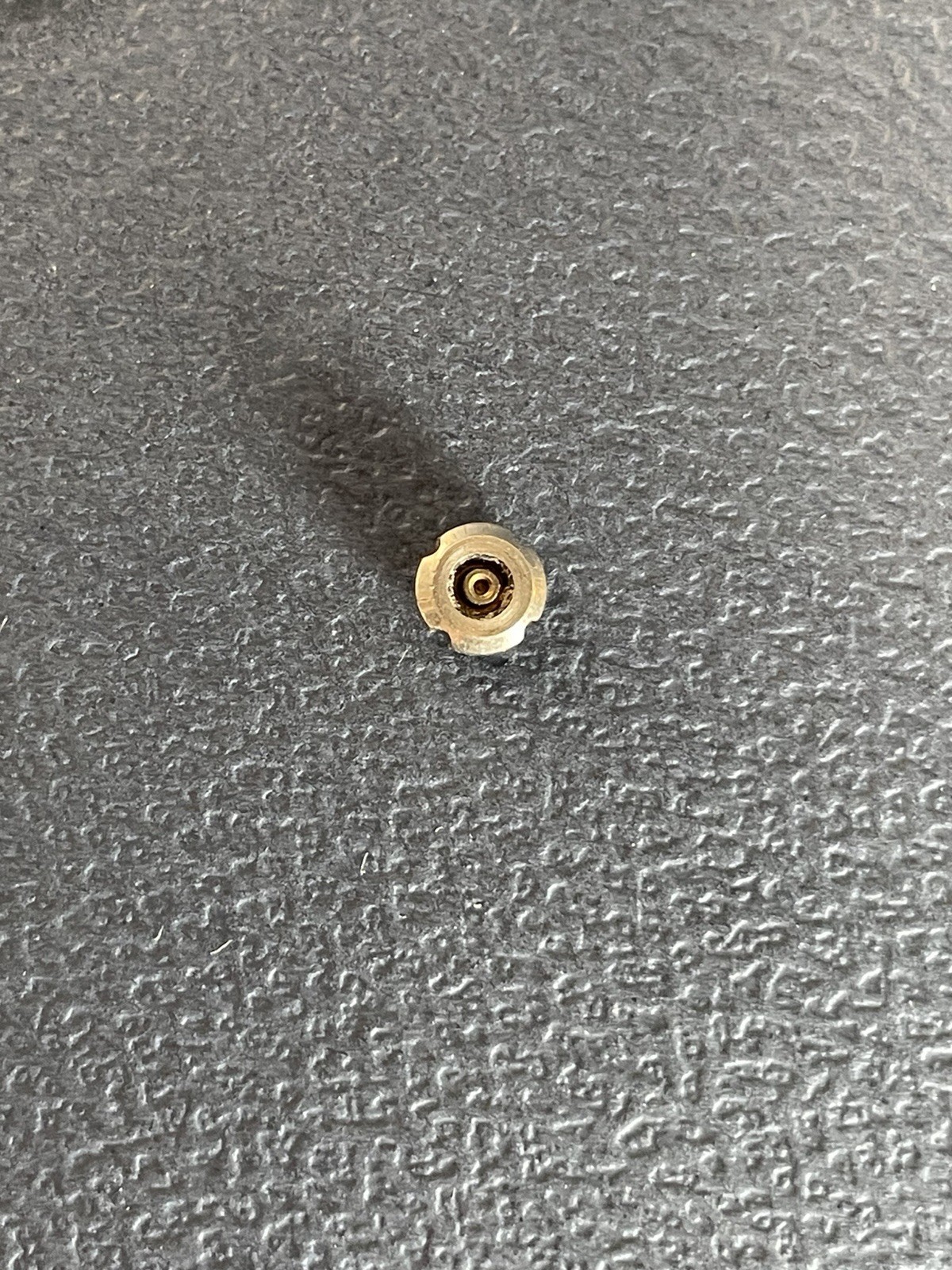 Silver clover crown for vintage Omega watch