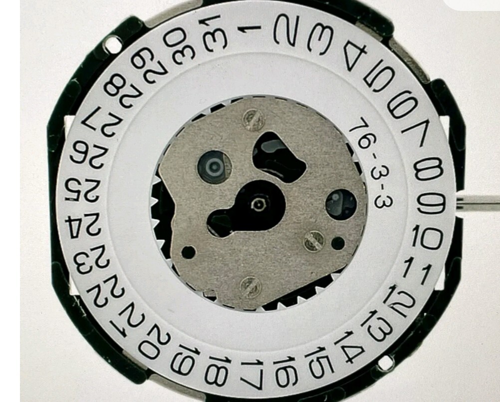 Miyota 2115 Date@3 Quartz Movement