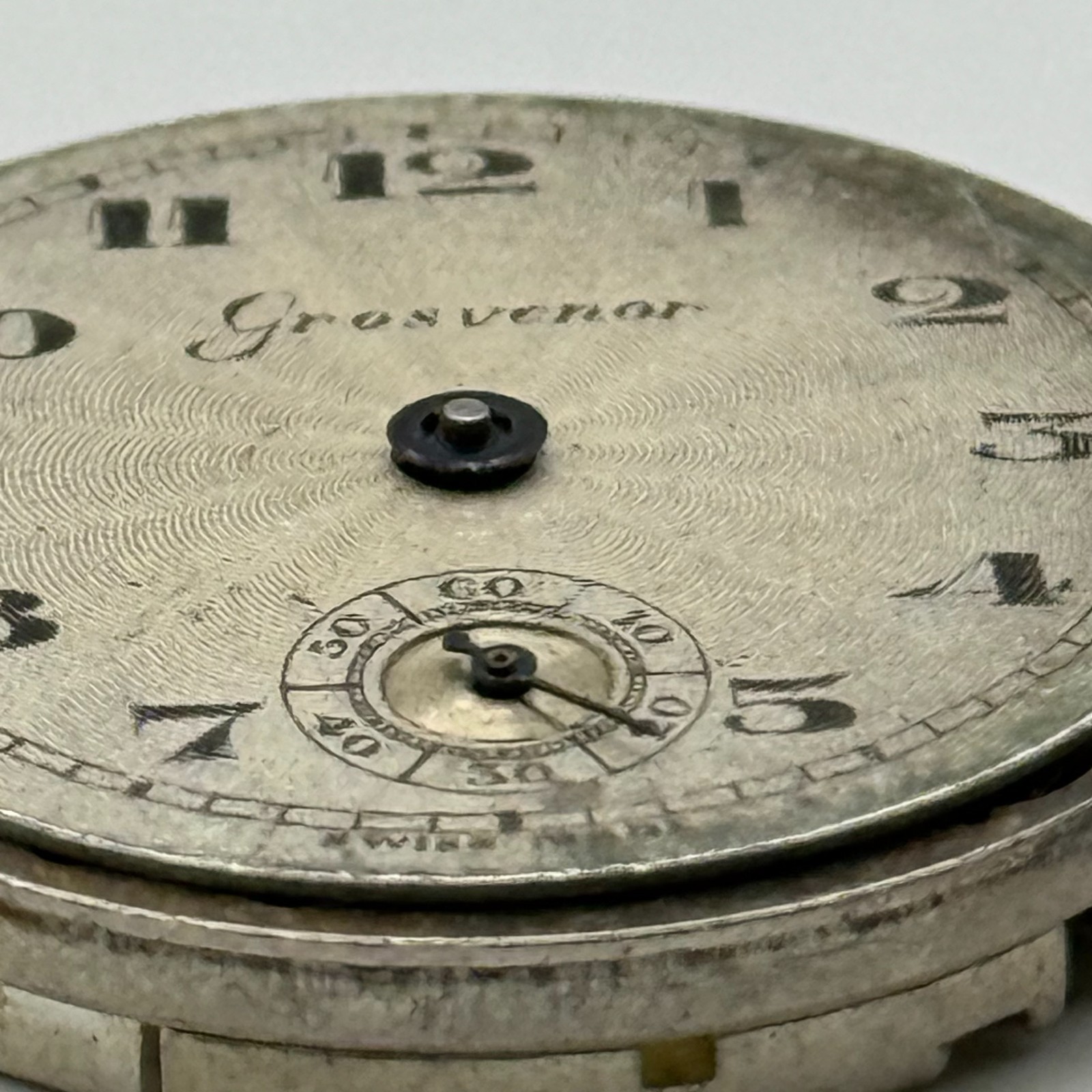 FHF 2 Watch Movement Grosvenor 15 Jewels Swiss Manual Wind Parts Repair 26.6mm