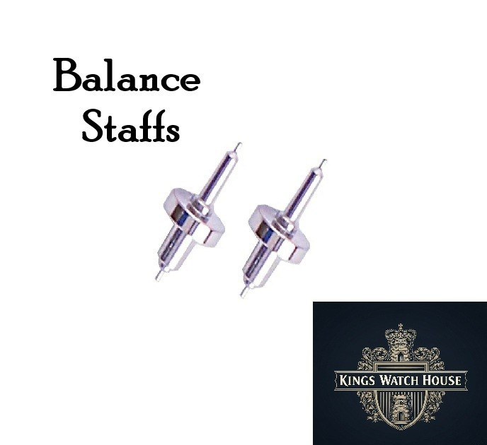 Langendorf 64 (for 17 lignes 17”’movement)BALANCE STAFF watch part #100 (2-PACK