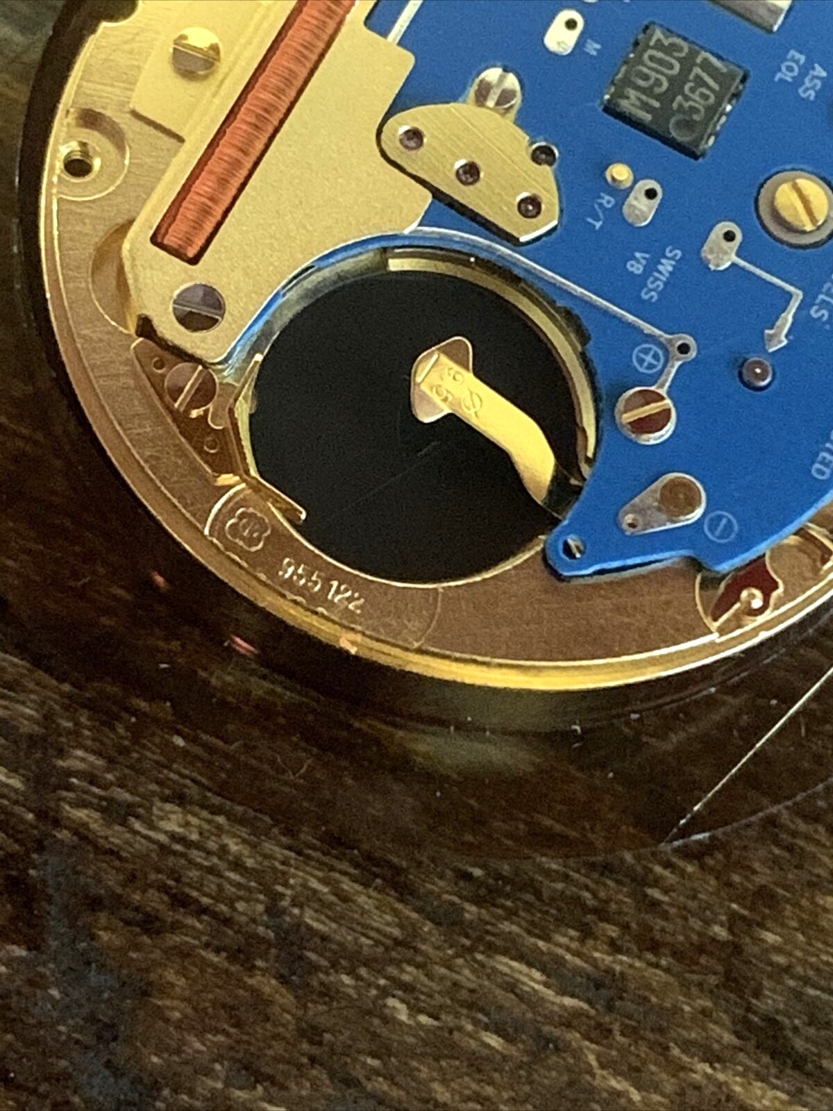 ETA 955.122 Quartz Movement for Breitling + Rings GENUINE ORIGINAL SWISS MADE