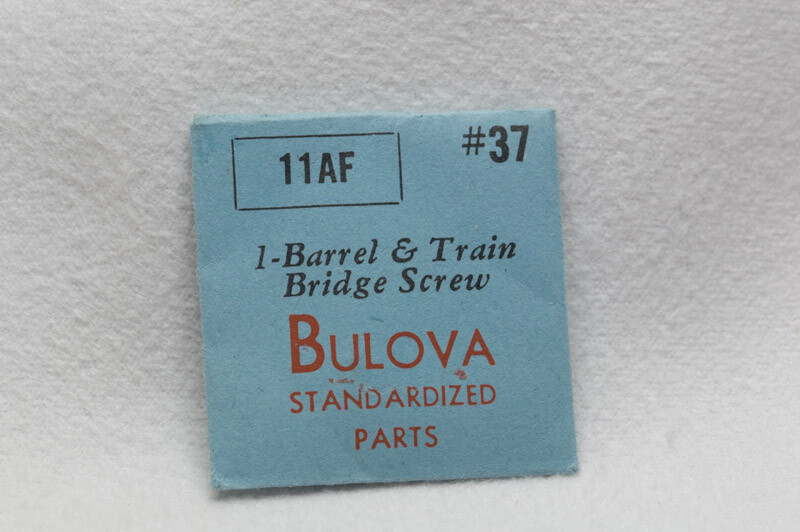 Bulova Wristwatch Parts Calibre 11AF