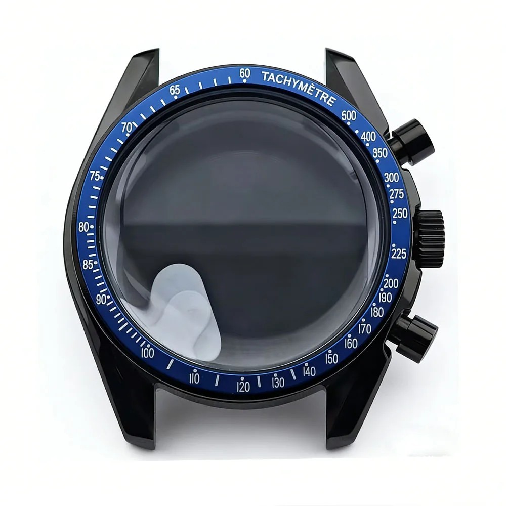 39.7mm Watch Case Men Metal VK63 VK64 Movement 20mm Strap Accessories