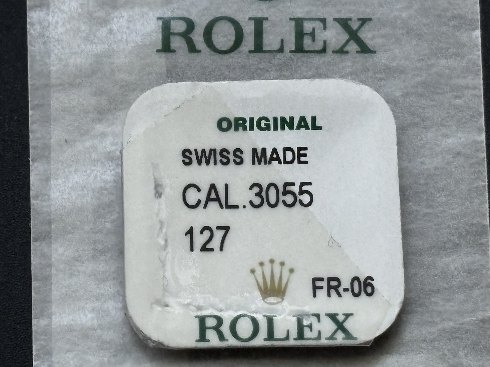 Genuine Rolex 3055 127 bridle case clamp (same 3155,1555) Set Of 2 Pieces New