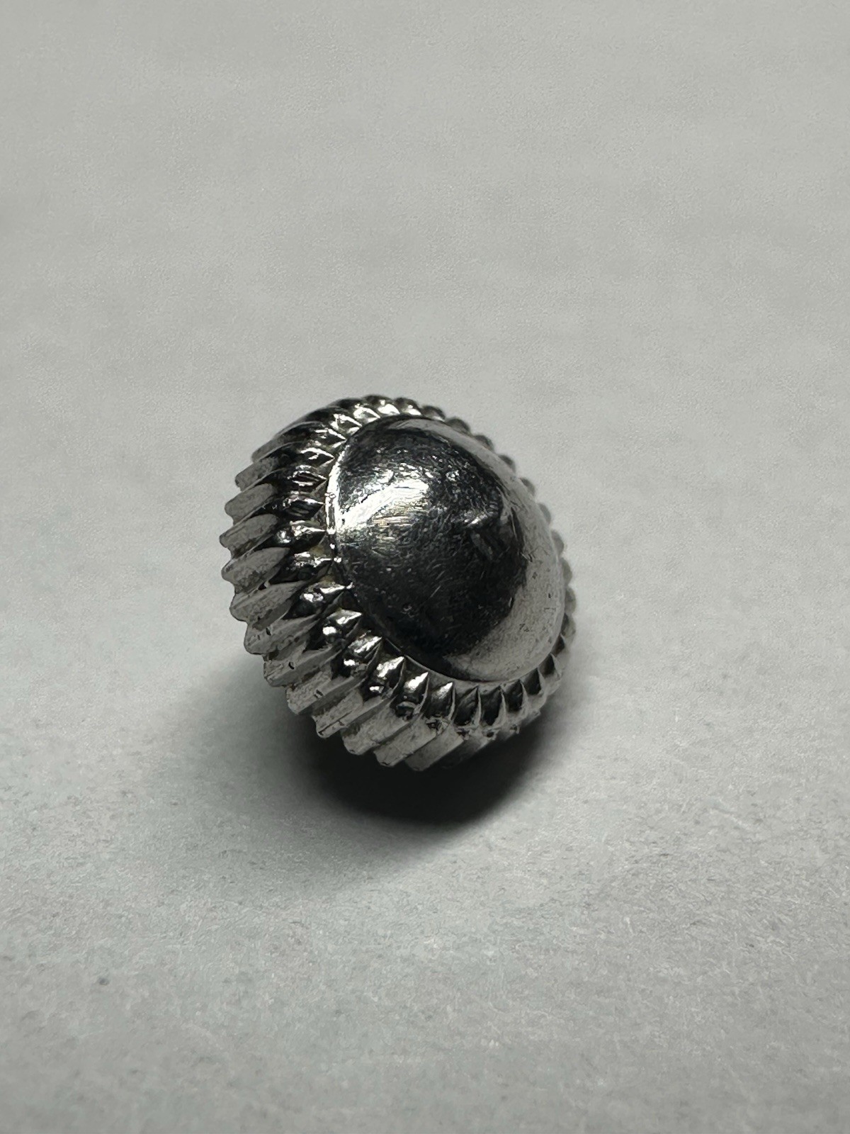 Unbranded Stainless Steel Watch Crown Round Top 5.5mm x 2mm