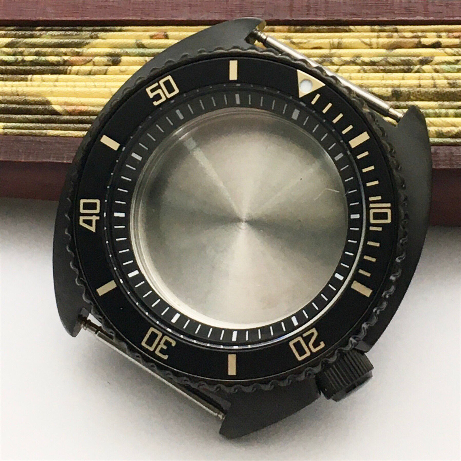 Modified Watch Case Diving Watch Case for NH35A/NH36A SKX007 Watch Movement Part