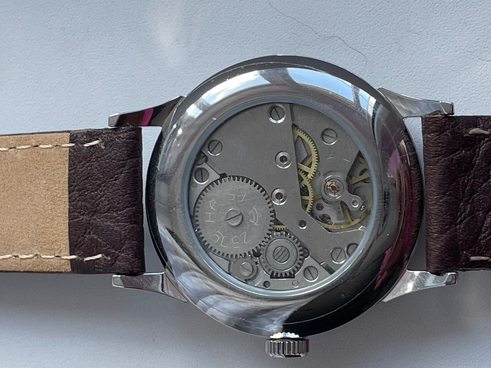 RAKETA 2609 HA mechanism USSR case steel MANS WRISTWATCH NEW marriage