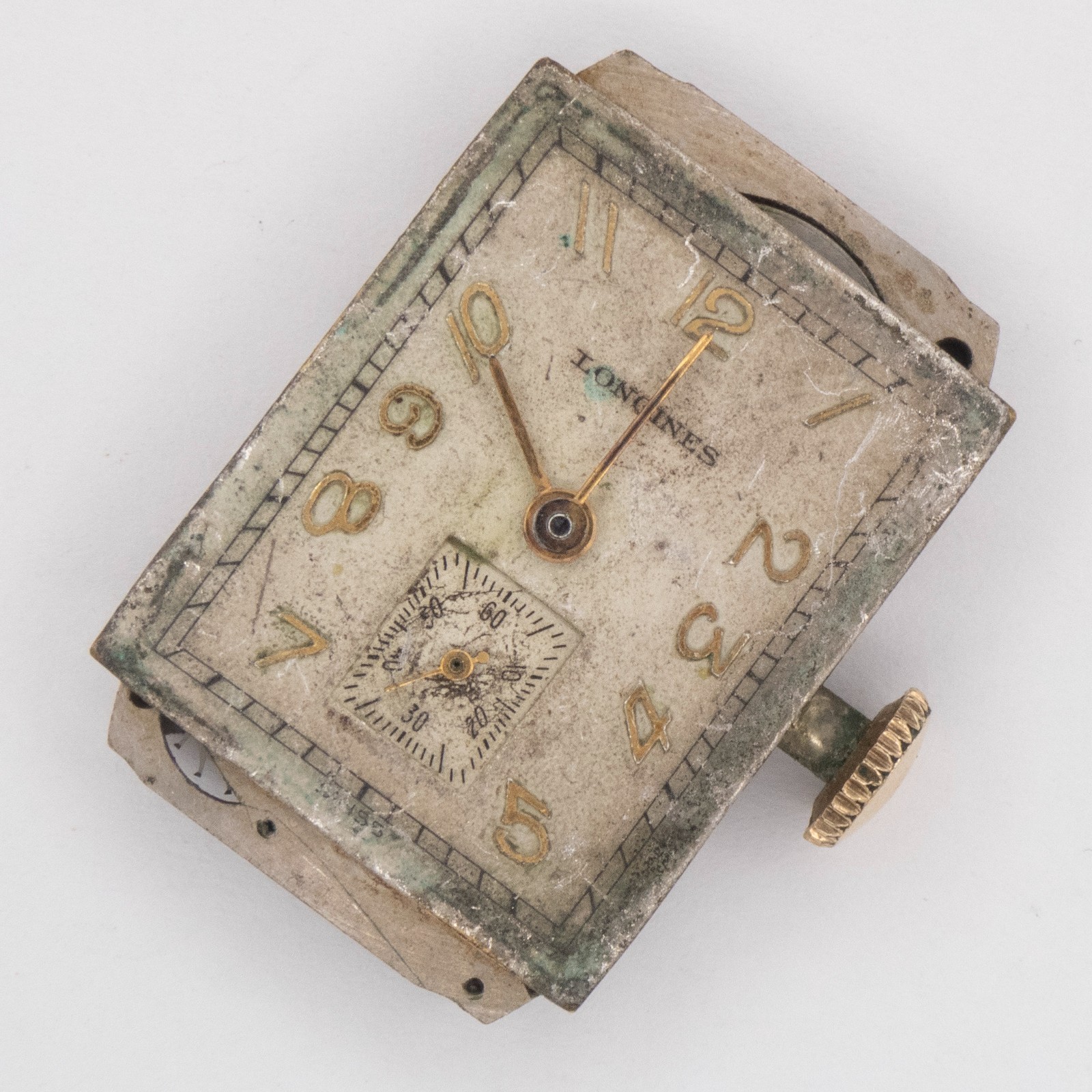 Vintage Longines Caliber 9L 17-Jewel Wristwatch Movement