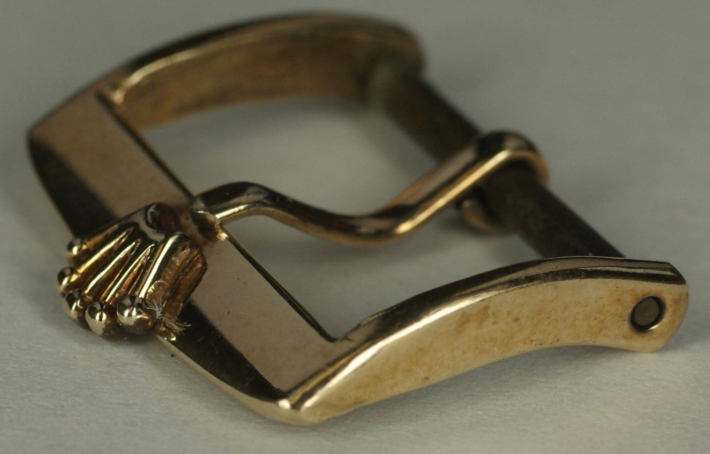 ROLEX ORIGINAL 1960’s Vintage 16/18mm Buckle Tang Gold Plated Strap End Part