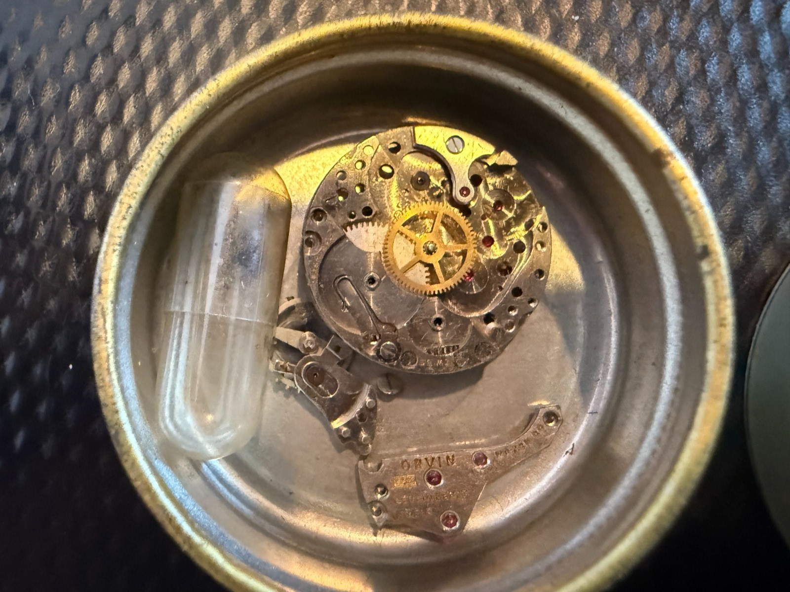 VTG Orvin 17 Jewel Men’s Pocket Watch Movement Dial AS970 19.5mm PARTS Clausin