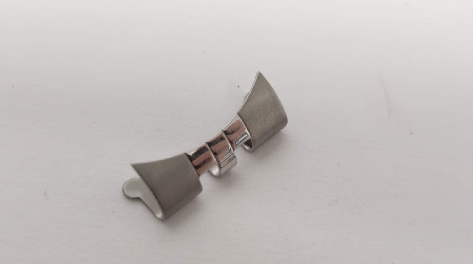 Vintage-END PIECES-CURVED 20mm Link Jubilee Bracelet Stainless Steel for 2