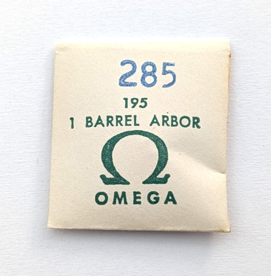 OMEGA 285 Barrel Arbor Genuine Vintage Watch Movement Component PARTS REPAIR