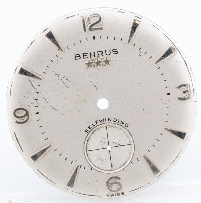 BENRUS 3 STAR SELFWINDING SWISS WRIST WATCH DIAL 29.69mm (M14)