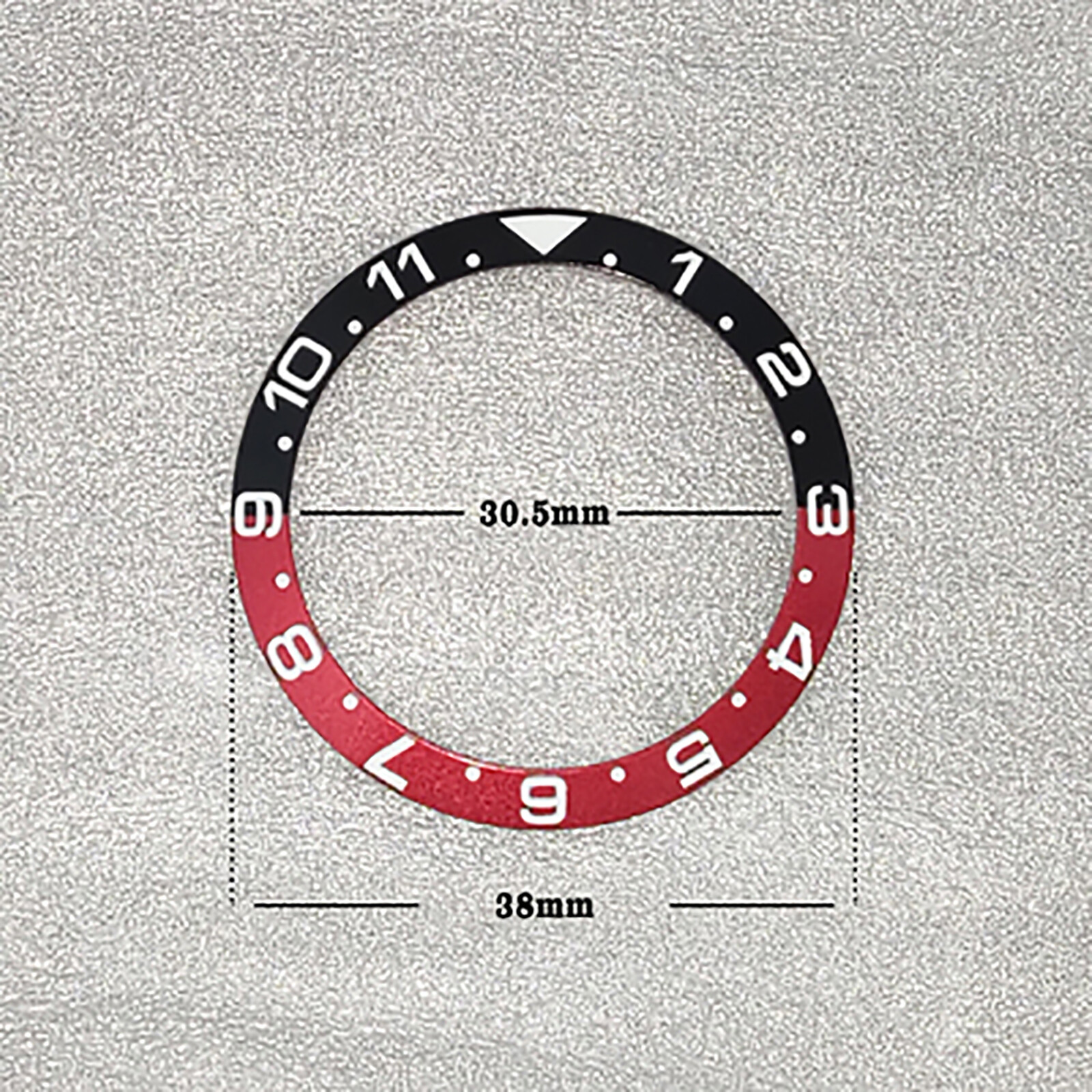 Ceramic Bezel Insert Ring Diameter 38MM 30.5MM for 40MM Su-bma-riner Watch Case