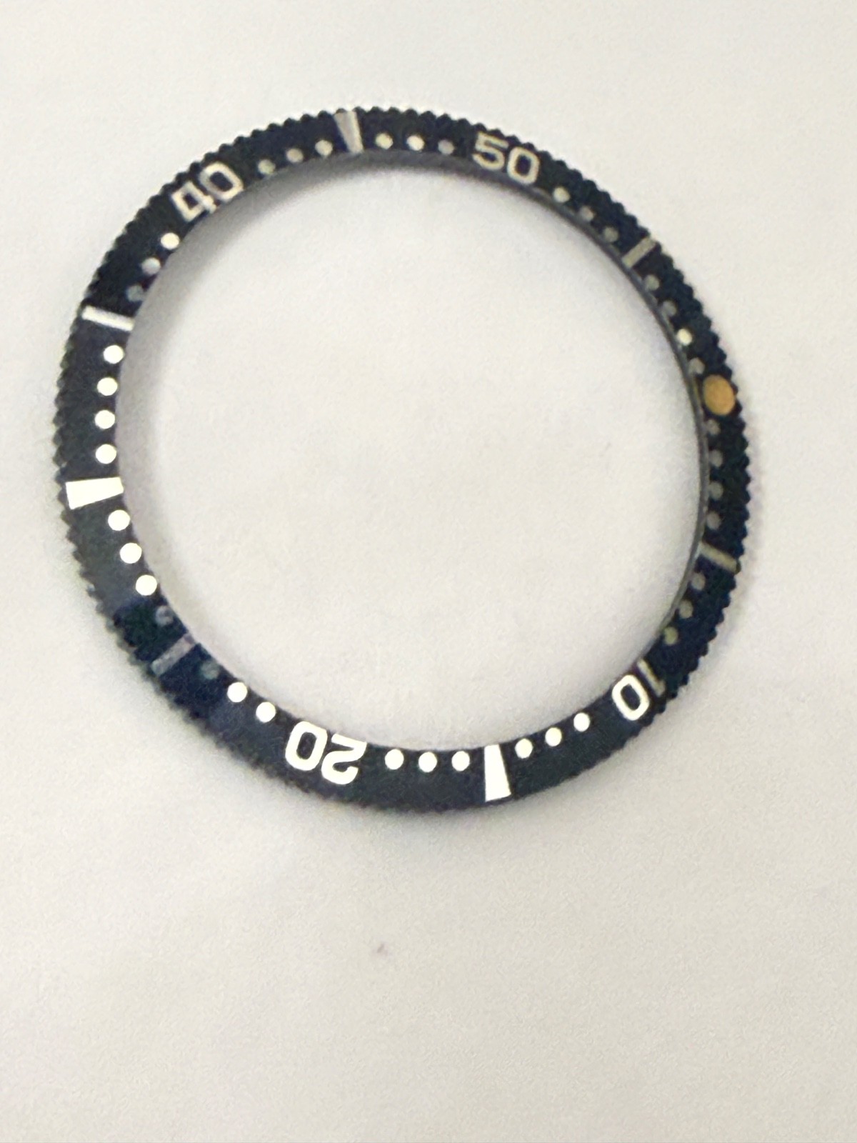 NOS Bezel Breitling Chrono-Matic Ref. 2112 Chronograph 38mm watch original black