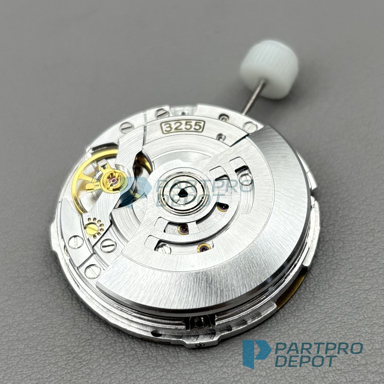Automatic Mechanical Movement Dual Calendar 3255 31 Jewels Blue Balance Wheel