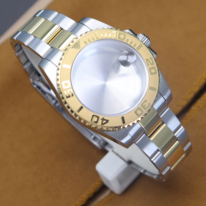 40mm Luxury men Watch Case Strap For Seiko Nh35 36/2824/8215 Movement 28.5mmDial