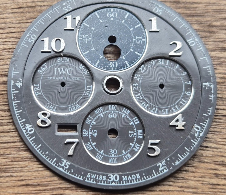 IWC Da Vinci Calendar Chronograph ref 392103 Dial 35.75mm
