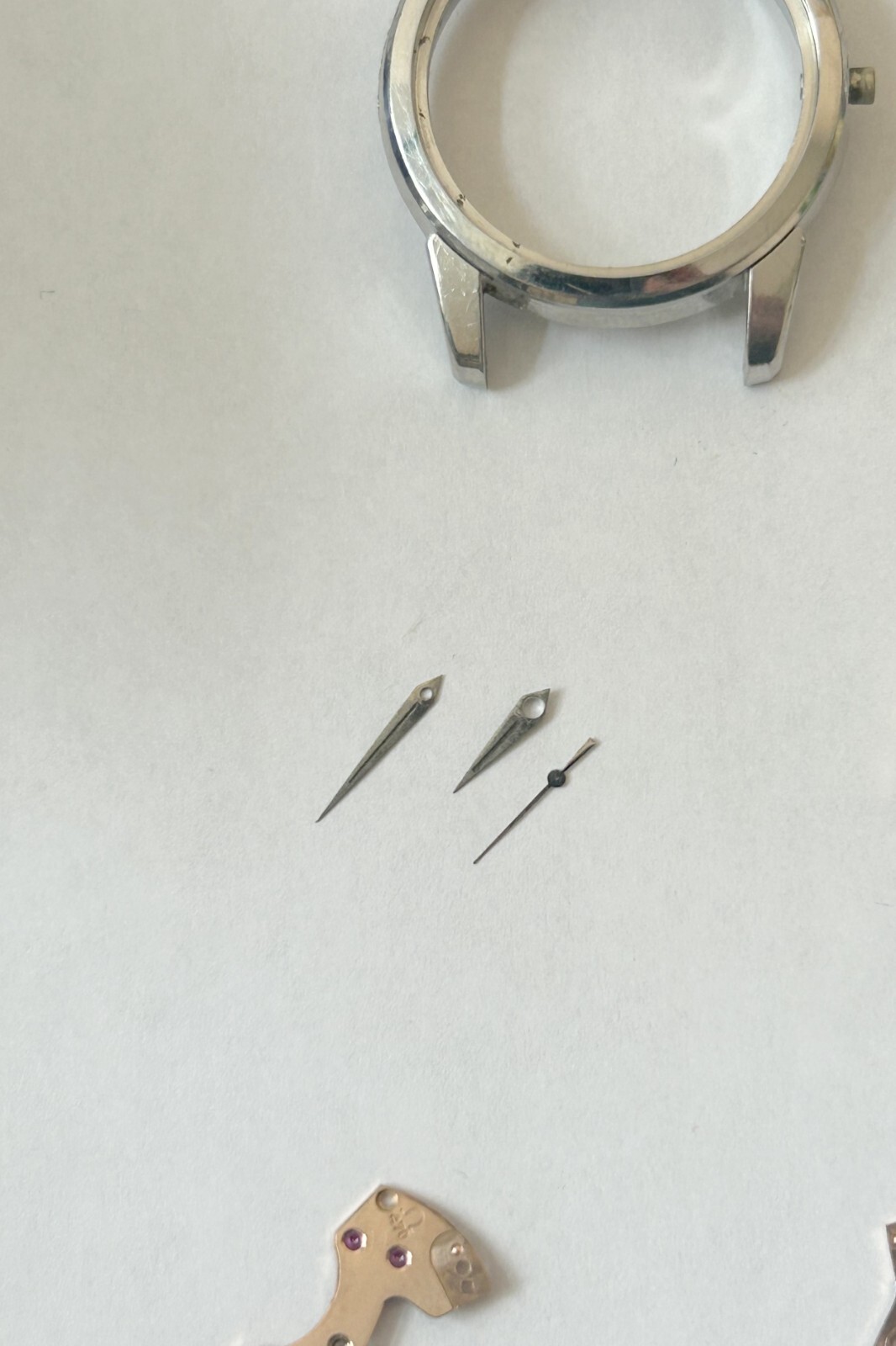 Omega Cal 470 Watch Parts Movement Balance Fork Wheels Springs Bridge Dial 2828