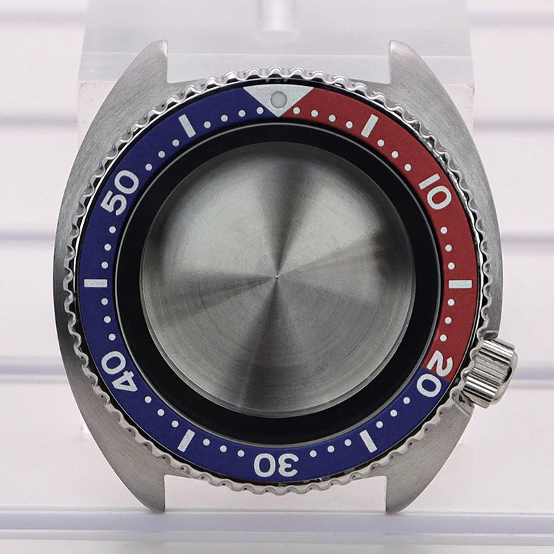 45mm Men’s Watch Case With Chapter Ring For Mod Abalone NH35 NH36 NH34/38 4R36