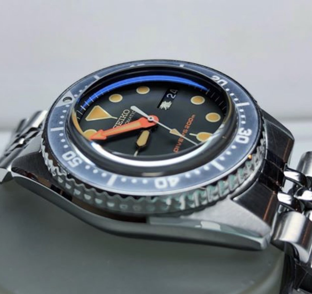 Watch Crystal Only for SKX007/SRPD Top Hat Sapphire Crystal – CT101