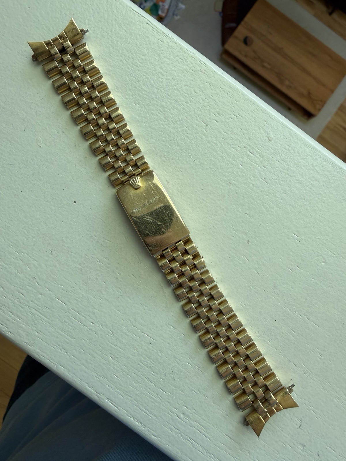 Vintage Rolex 14k Gold Swiss 6311 19mm Jubilee Bracelet Daytona 6265 6263