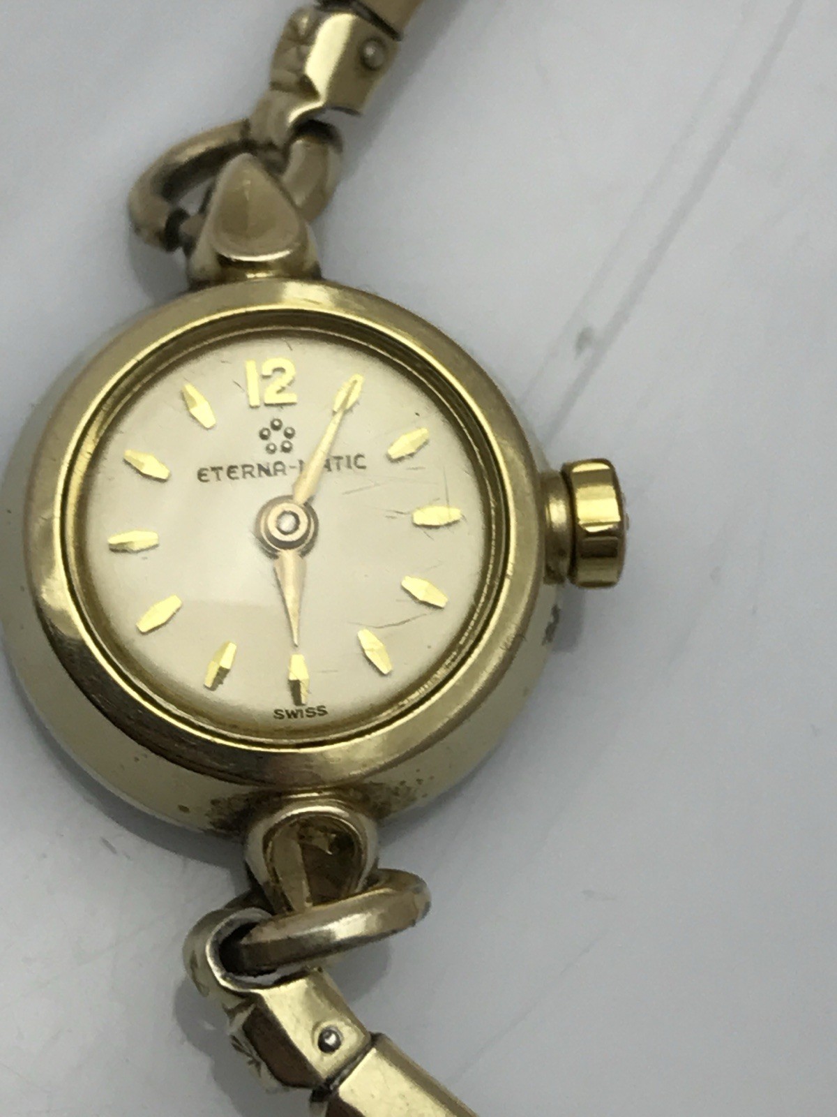 Eterna-Matic, “23 Karat Golden Heart”, “21 Rubie”, Ladies Watch RARE Collectible
