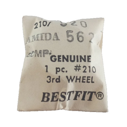 Amida 562 567 569 Third Wheel Complete watch part #210