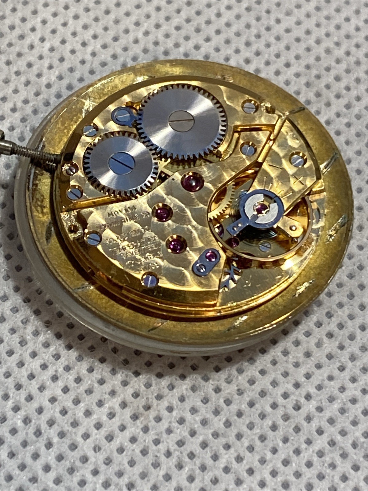 Moviga Marvin Hime Temperature Adjusted 17 Jewels Swiss Watch Movement