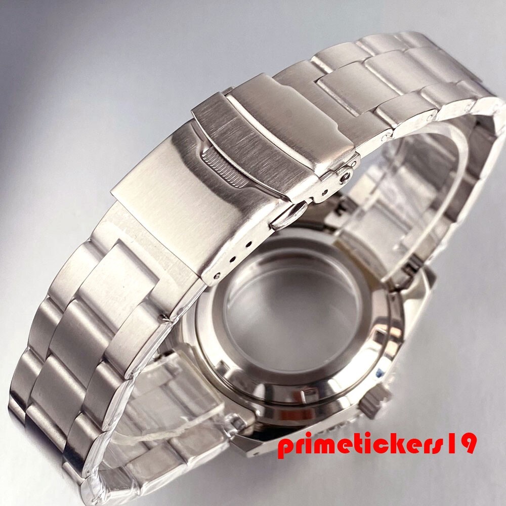 40mm Dive 62mas Style Watch Case+Bracelet Sapphire Fit NH35 NH36 ETA2824 PT5000