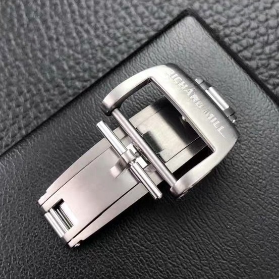 18mm Titanium Alloy Butterfly Clasp For Richard Mille RM011 035 055 Watch Strap