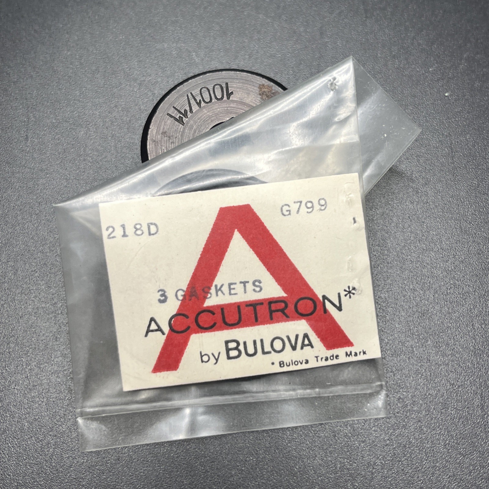 Accutron G799 218D Deep Sea 666 O-Rings- Pack Of 3 (010)