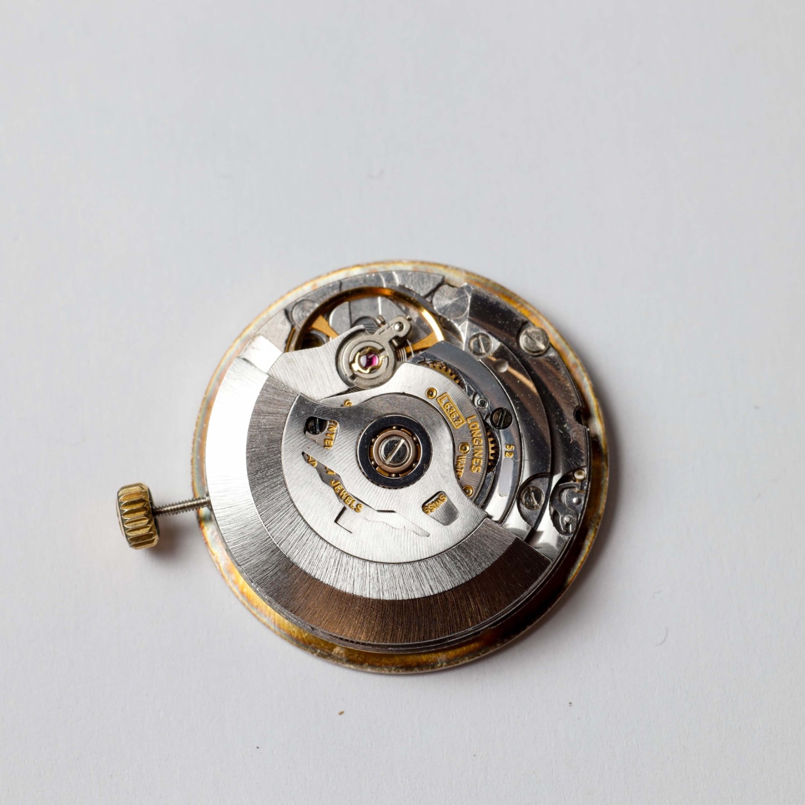 Longines 636.2 MOVEMENT for parts or parts with dial and hands