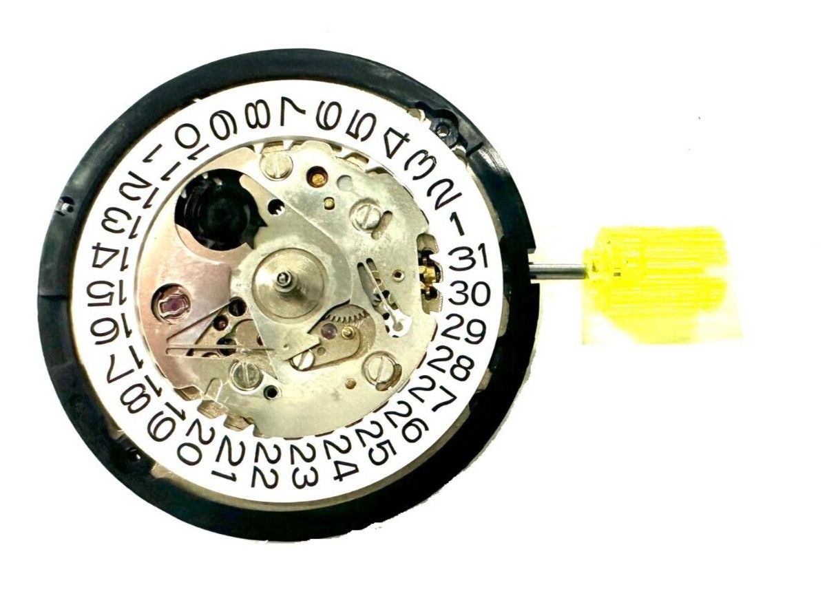 Seiko 4R16 (4R16B) Automatic Watch Movement Date at 3 Genuine NEW