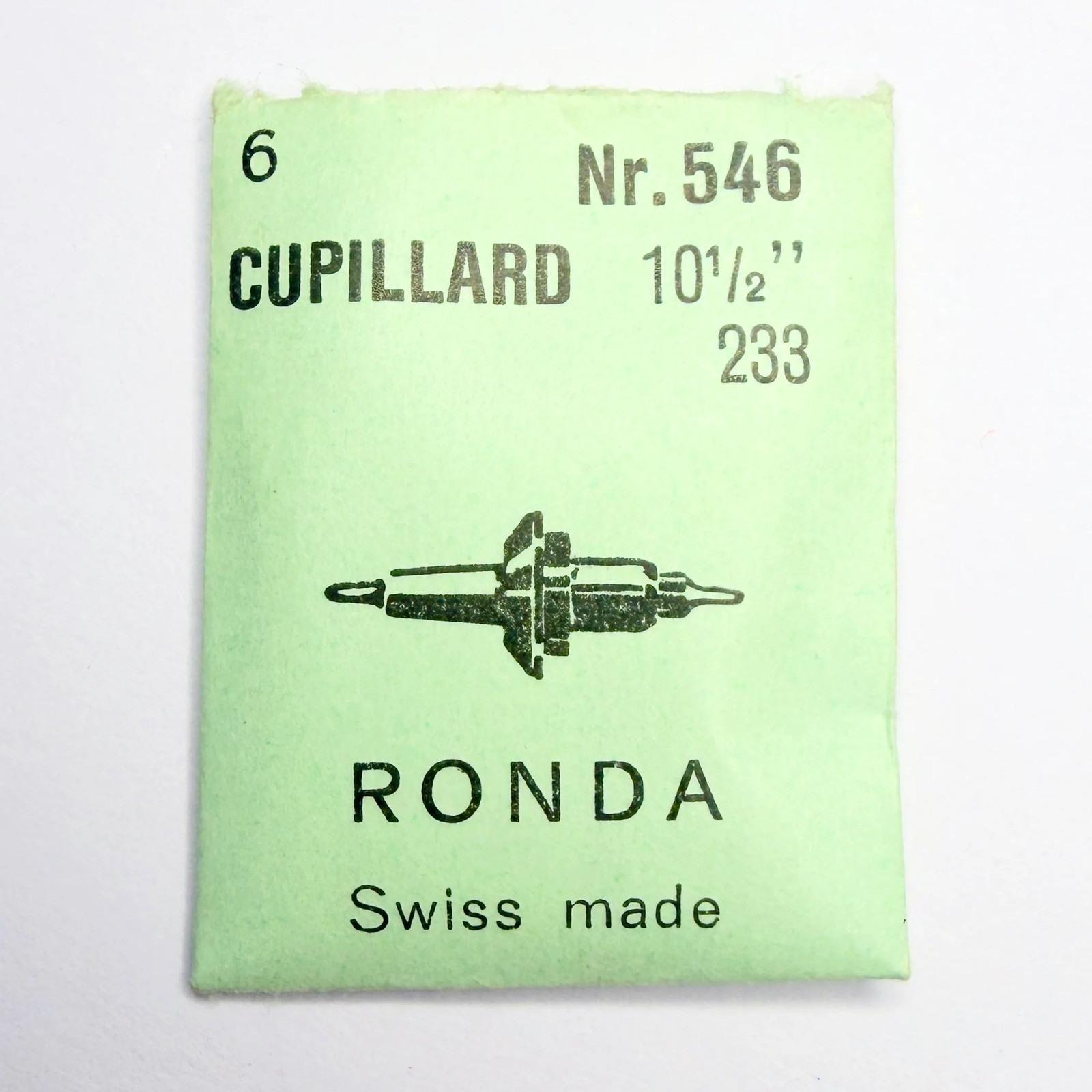 Cupillard 10½”’ 233 – Balance Staff – Ronda No.546