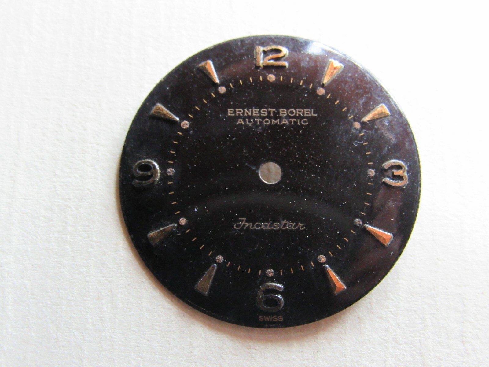 Vintage ERNEST Borel AUTOINCASTER Men’s WRIST Watch DIAL 24.4mm NOS
