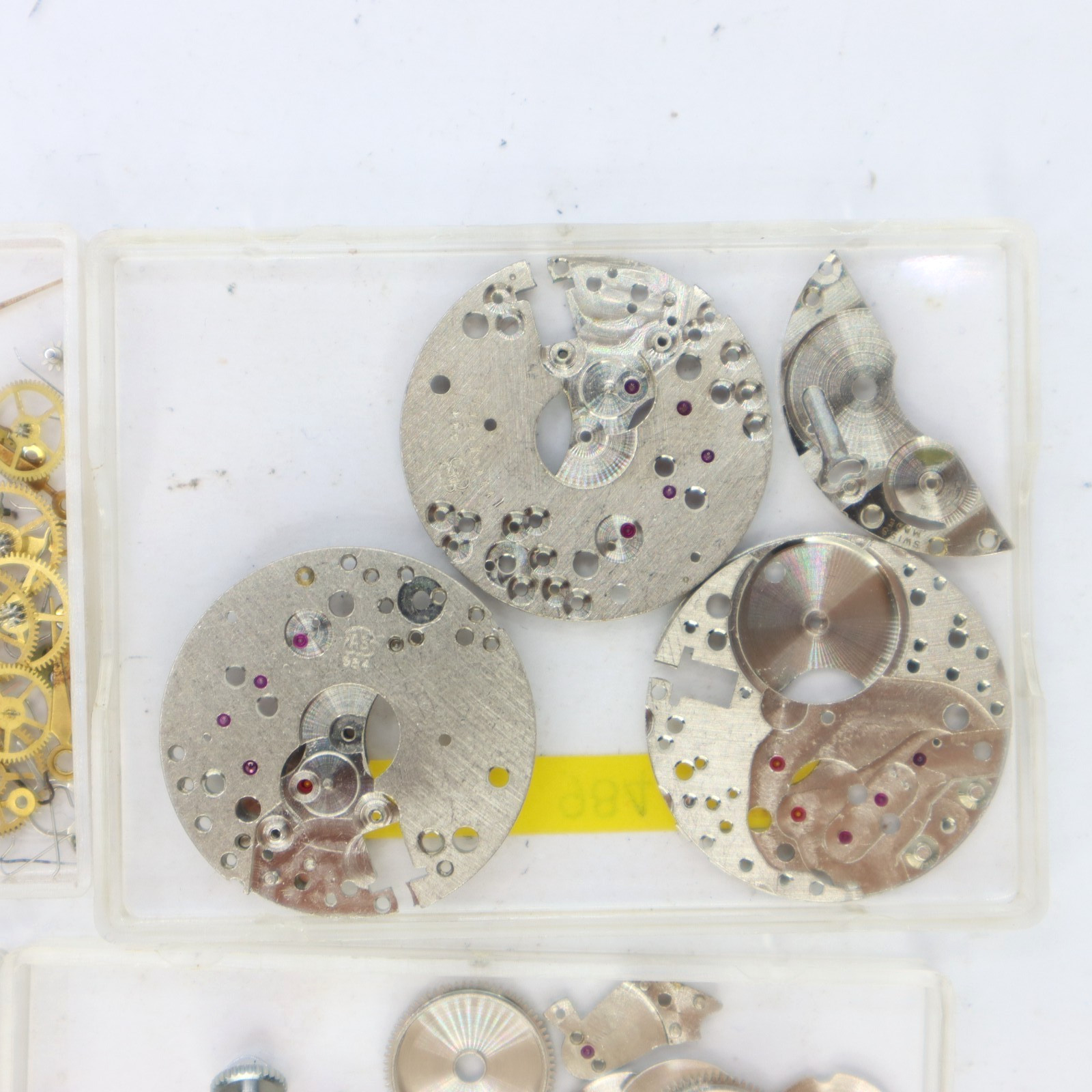 Assorted AS Cal. 984 Manual Swiss Watch Parts For Restoration or Projects