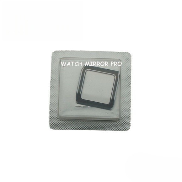 Watch Sapphire Crystal Glass for Rado Jubile 153.0484.3 19.5mm Silver Black-