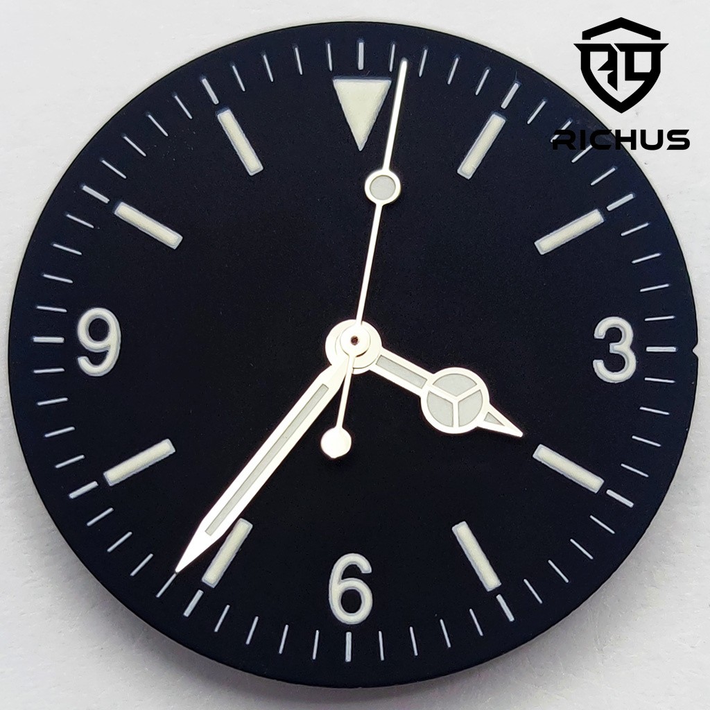 28.5mm Watch Dial With Watch Hands Fit NH34 NH35 ETA2824 Miyota8215-DG Movement