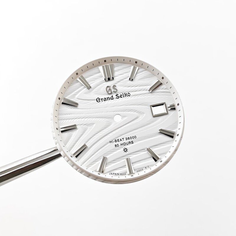 33.5mm Pattern GS Watch Dial No Luminous for NH35 Movement Watch Parts