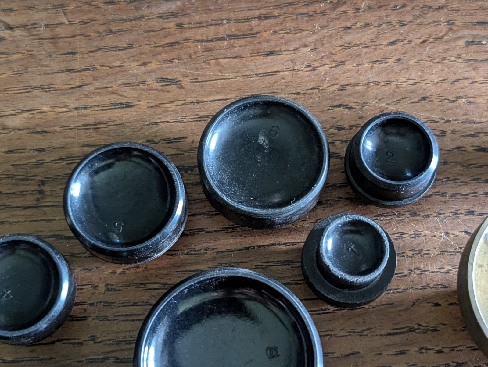 Robur Crystal Press Dies, Brass / Bakelite, Used, Various Sizes #S270