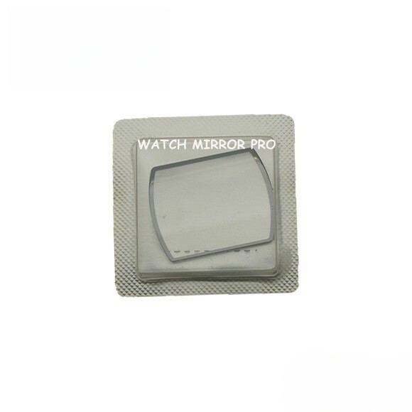 Watch Sapphire Crystal Glass for Rado 26.2*21.0*2.0*1.0mm Silver Border-