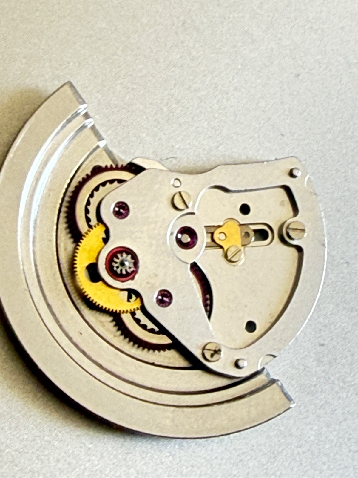 Genuine Rolex 3135 3130 Rotor Oscillating Weight Module Part 145 + screw