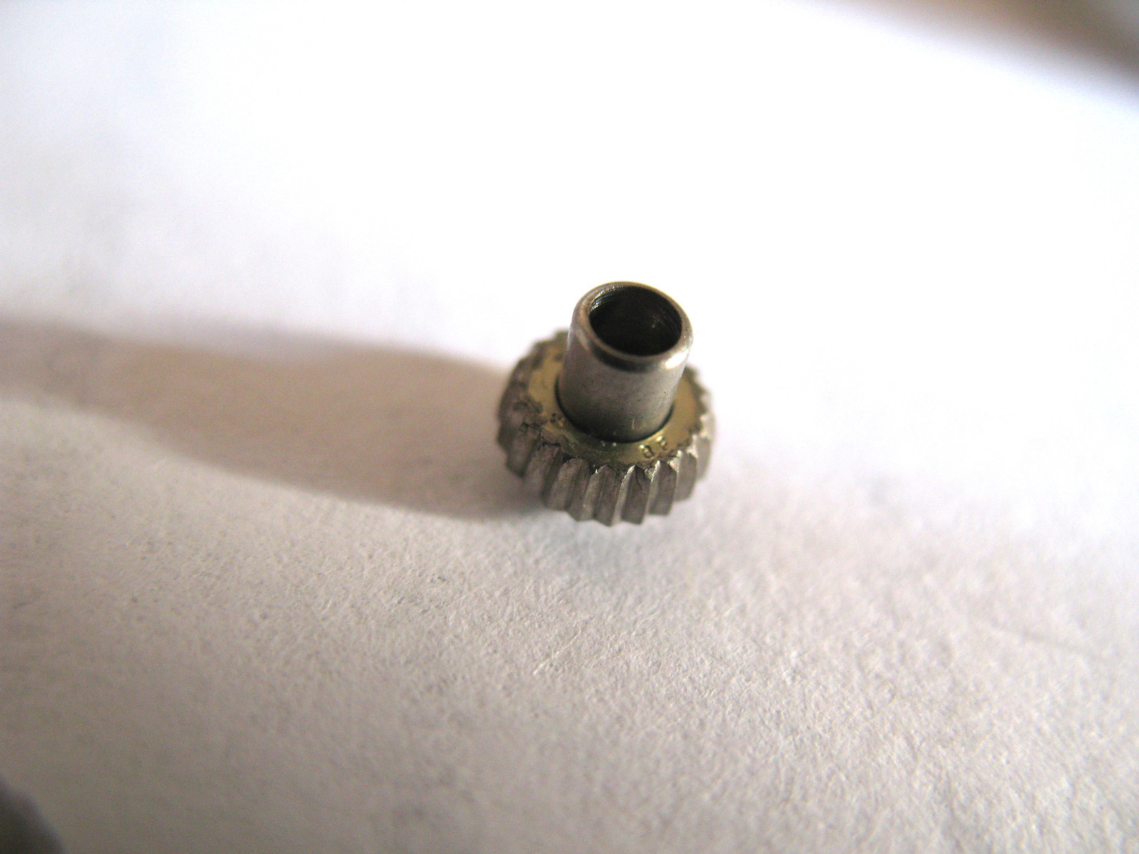 TISSOT VINTAGE STAINLESS STEEL CROWN AND TUBE 4.90 X .90 X 2.5MM