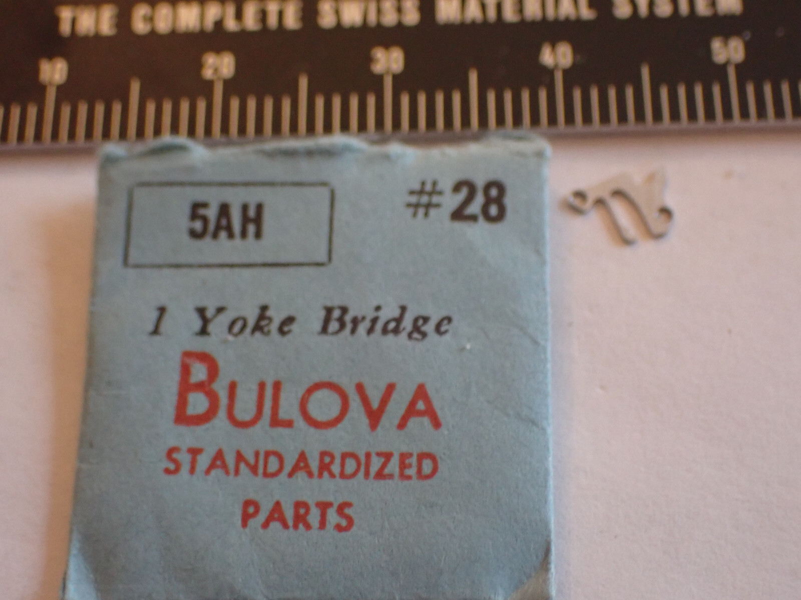 BULOVA YOKE SETTING BRIDGE 5AH #28