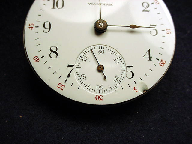 WALTHAM 18 SIZE MOVEMENT–LOOK AT PHOTOS FOR DETAILS! #317